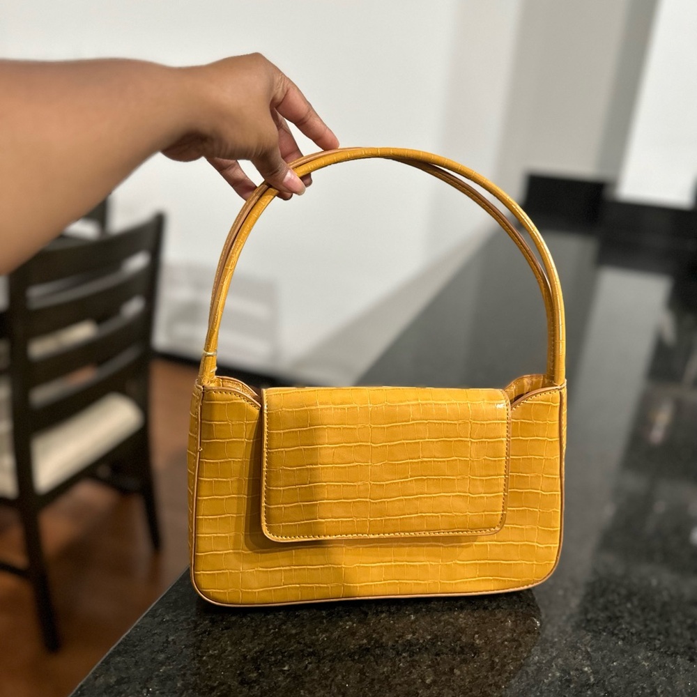 Mango Yellow/Orange shoulder bag - Picture 2 of 6